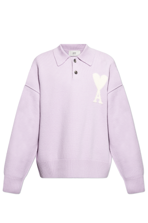 Ami Alexandre Mattiussi Sweater with logo | Men's Clothing